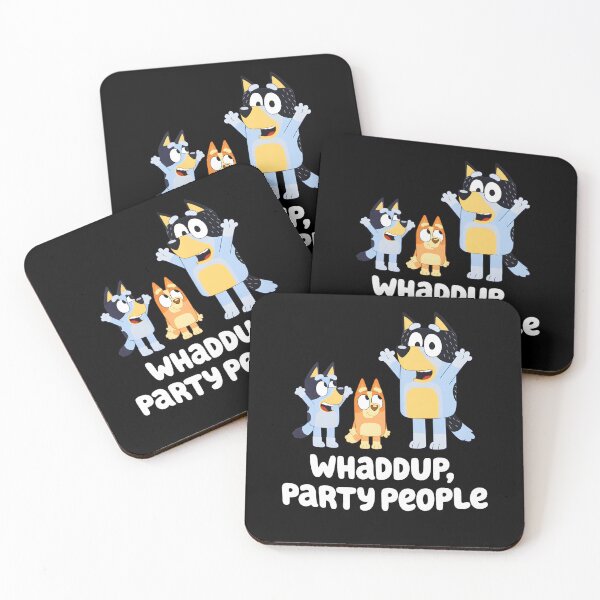 Item preview, Bluey Whaddup Party People designed and sold by visionnen.