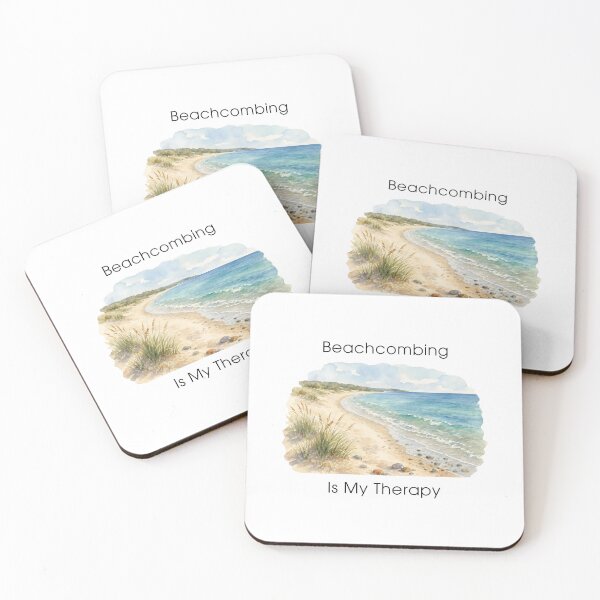 Item preview, Sea Glass Hunter - Sea Glass Lover Gifts - Beachcombing Is My Therapy designed and sold by DesignByLeo.