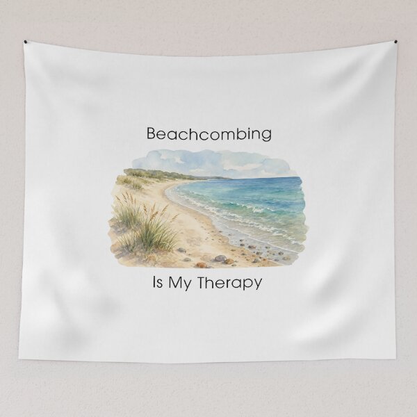 Item preview, Sea Glass Hunter - Sea Glass Lover Gifts - Beachcombing Is My Therapy designed and sold by DesignByLeo.