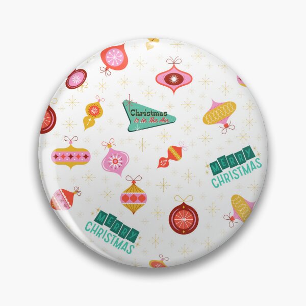 Item preview, Vintage Retro 1960's Christmas Ornaments on White designed and sold by KSimpson838.