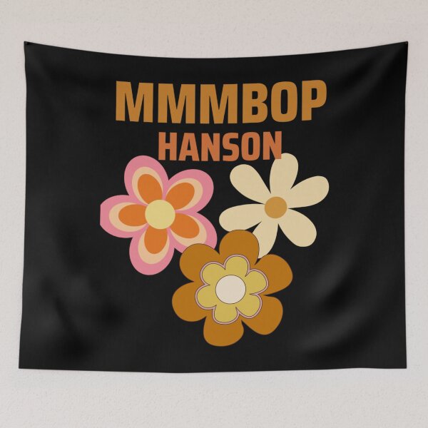 Item preview, MMMBop by Hanson with Retro Flowers designed and sold by Formula-46.