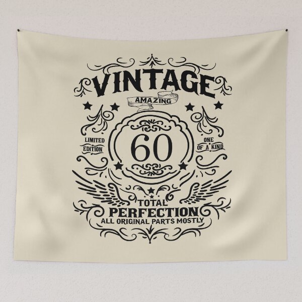 Item preview, Aged to Perfection - Vintage 60 years old - 60th Birthday Party Gift designed and sold by Alexaltay.
