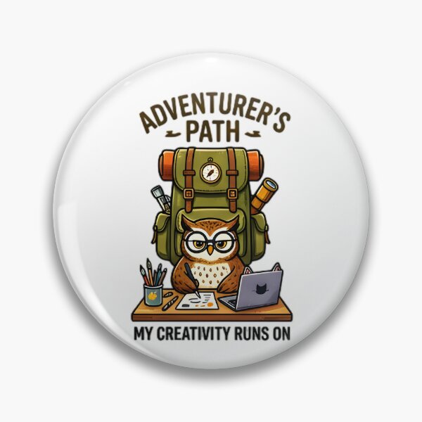 Item preview, Adventurer's Path Scouting Owl Backpack Laptop designed and sold by Pyt27.