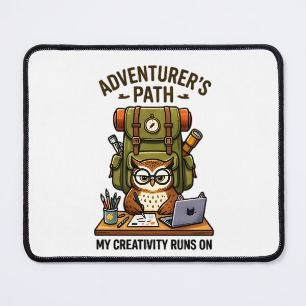 Item preview, Adventurer's Path Scouting Owl Backpack Laptop designed and sold by Pyt27.