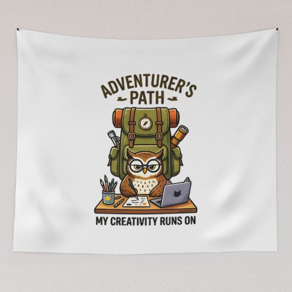 Item preview, Adventurer's Path Scouting Owl Backpack Laptop designed and sold by Pyt27.