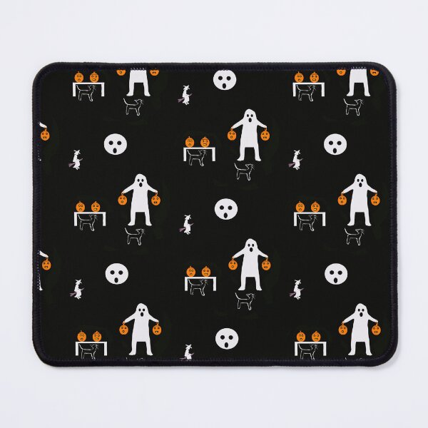 Item preview, Halloween Night Scene with Ghost designed and sold by Elaine M Hayward .