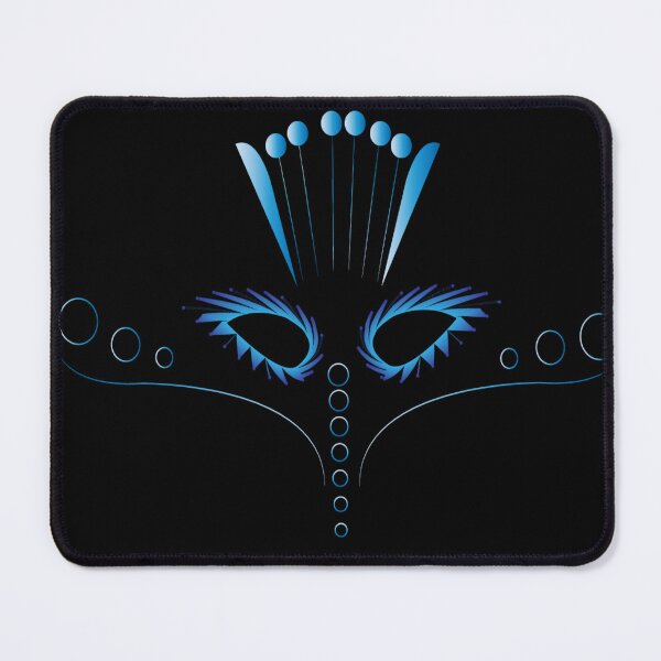Item preview, Turquoise Butterfly Eye Line Art designed and sold by Studio SignalD.