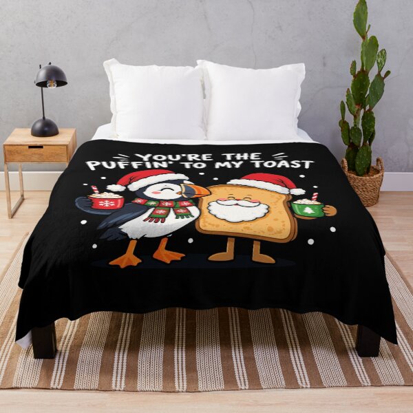 Item preview, Funny Puffin and Toast Christmas Shirt | Cute Holiday Food Pun | Festive Puffin Lover Gift designed and sold by mraihan.