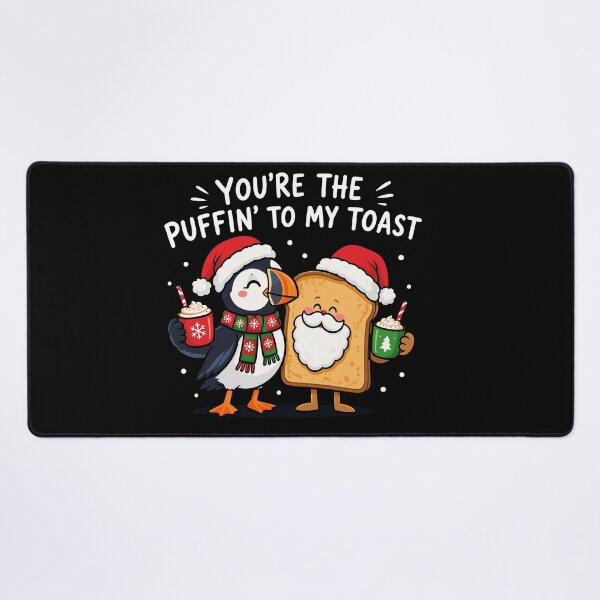 Item preview, Funny Puffin and Toast Christmas Shirt | Cute Holiday Food Pun | Festive Puffin Lover Gift designed and sold by mraihan.