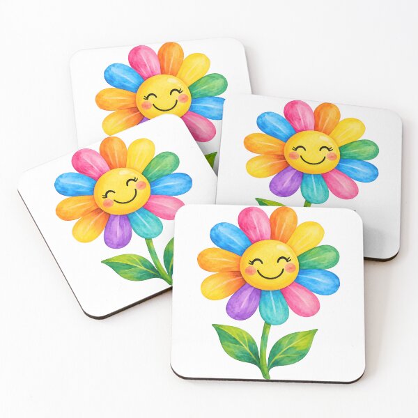 Item preview, Smiling flower designed and sold by trendspatterns.