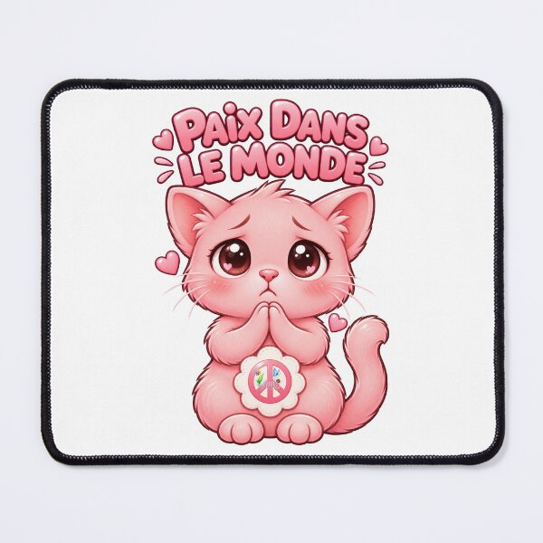 Item preview, Little Cat of Peace of Namaloue designed and sold by cheznamaloue.