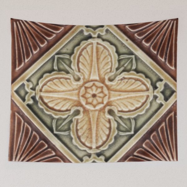 Item preview, Botanical tile designed and sold by H4ppy01.
