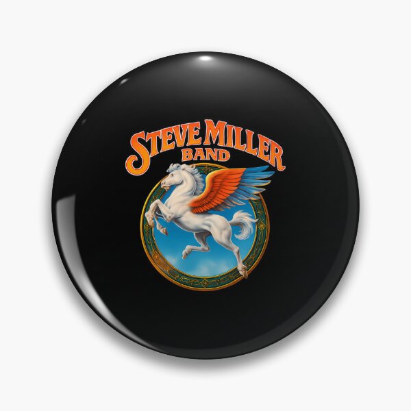 Item preview, Steve Miller Band Pegasus Emblem designed and sold by Formula-46.