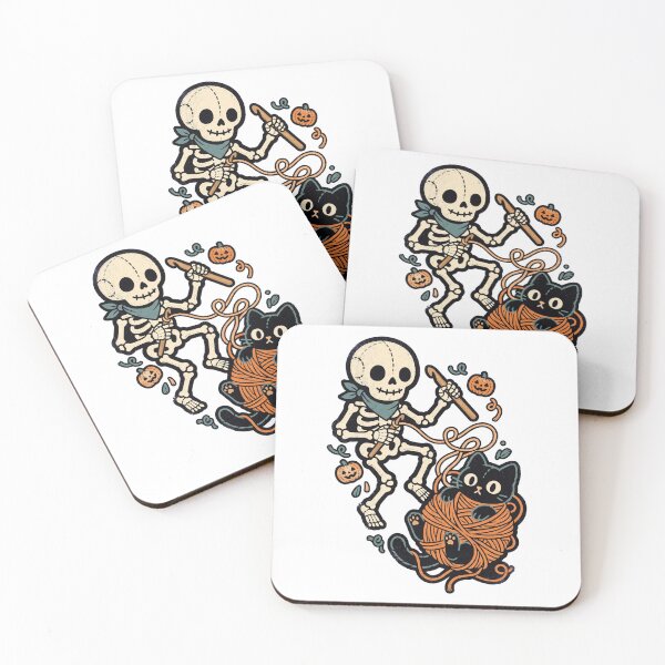 Item preview, halloween crochet Skeletons  designed and sold by world+167.