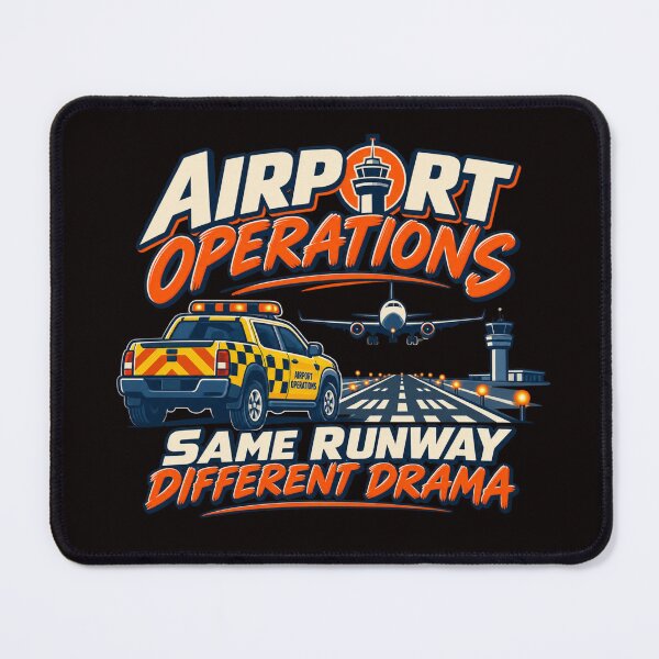 Item preview, Same Runway Different Drama – Airport Operations Design designed and sold by Tadeusz1.