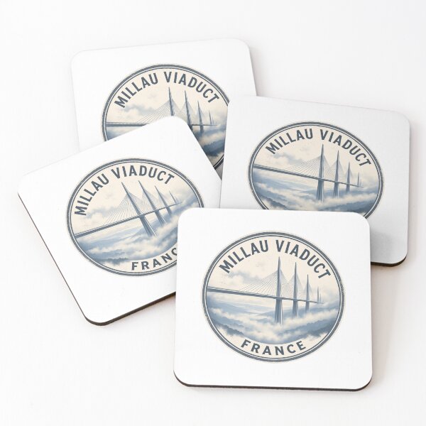 Item preview, Millau Viaduct France Cable Stayed Bridge Scenic Drive designed and sold by jeshands.