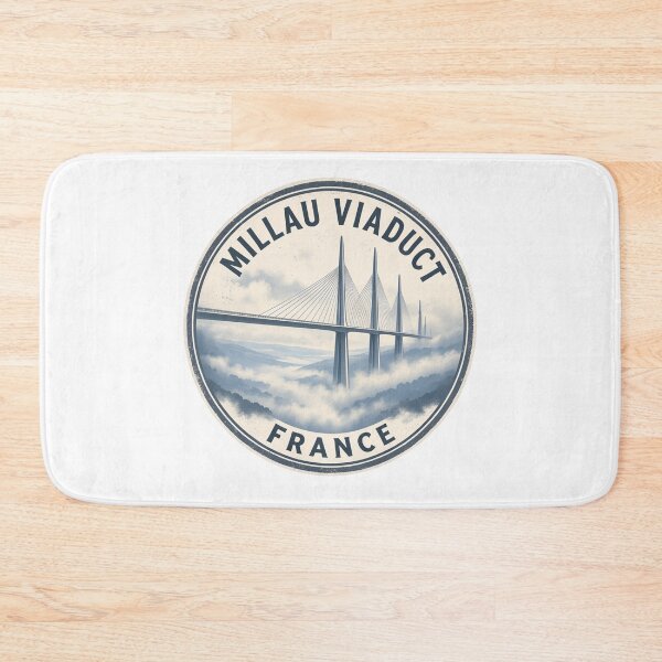 Item preview, Millau Viaduct France Cable Stayed Bridge Scenic Drive designed and sold by jeshands.