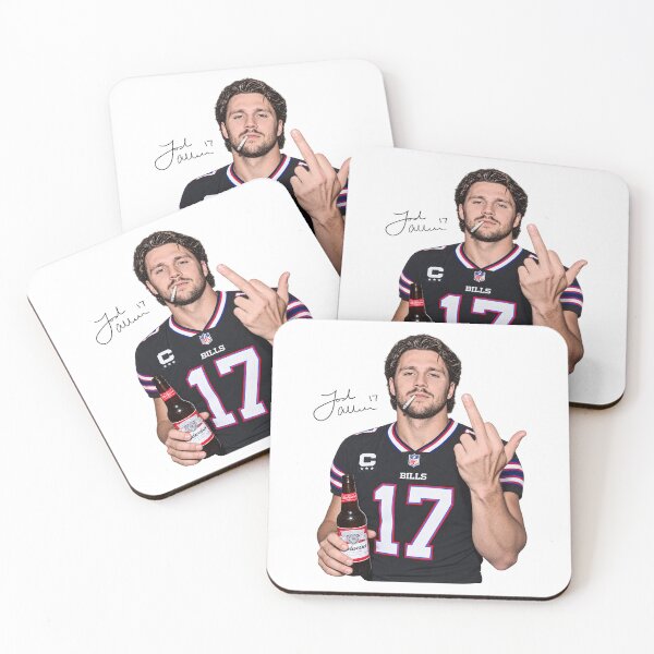 Item preview, Josh Allen 17 Middle Finger designed and sold by rjamesont.