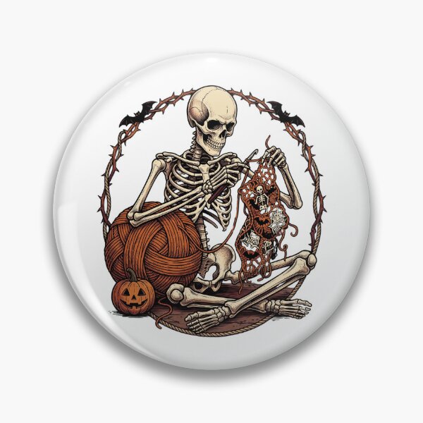 Item preview, halloween crochet Skeletons  designed and sold by world+167.