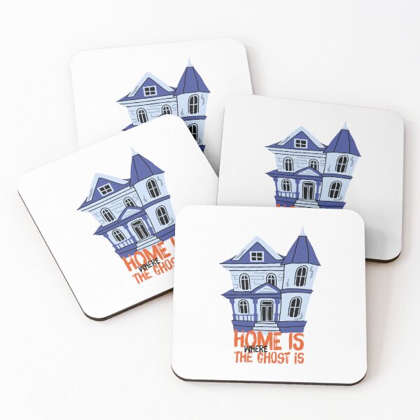 Item preview, Home Is Where The Ghost Is Haunted House designed and sold by Panna Limon Store.