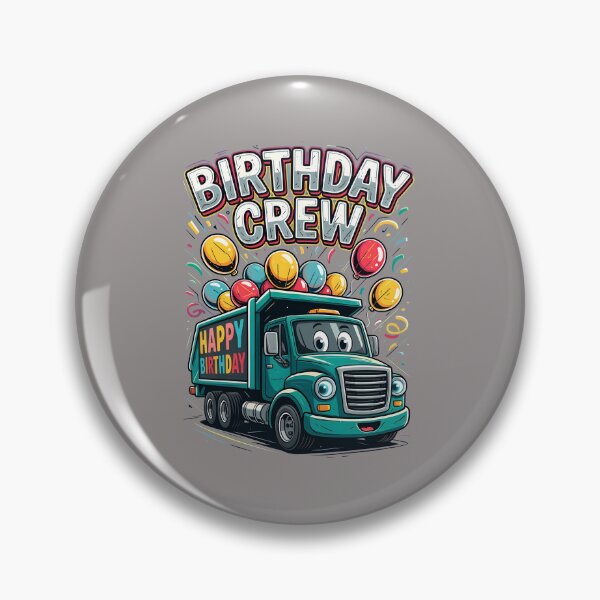 Item preview, Birthday Crew Dump Truck Party Shirt-51 designed and sold by BerkanYalcin.