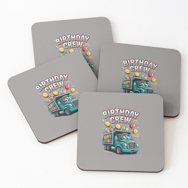 Item preview, Birthday Crew Dump Truck Party Shirt-51 designed and sold by BerkanYalcin.