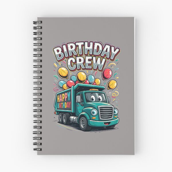 Item preview, Birthday Crew Dump Truck Party Shirt-51 designed and sold by BerkanYalcin.