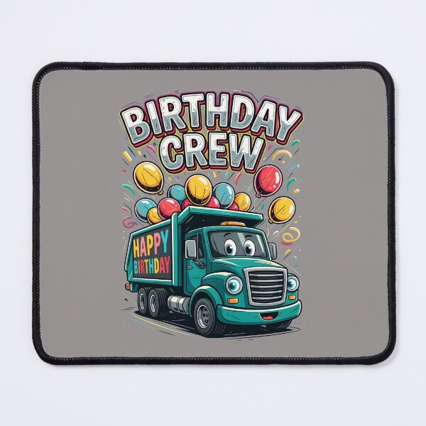 Item preview, Birthday Crew Dump Truck Party Shirt-51 designed and sold by BerkanYalcin.