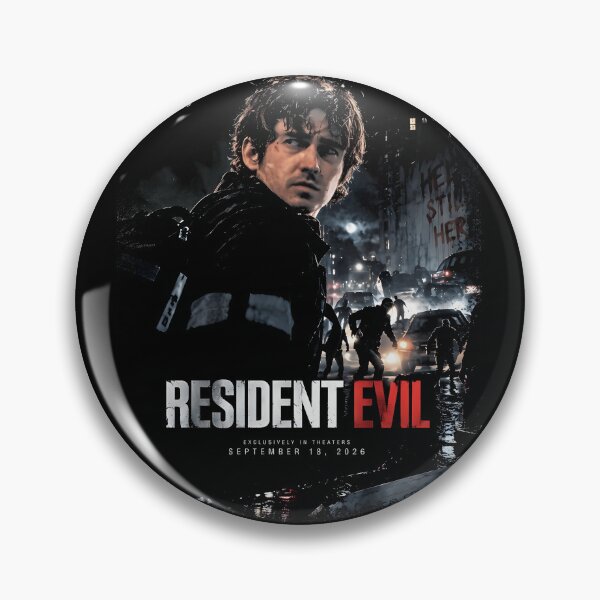 Item preview, Resident Evil 2026 Austin Abrams Movie Poster designed and sold by GeraldineDraw.