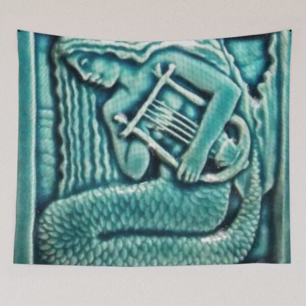 Item preview, Turquoise mermaid  designed and sold by H4ppy01.