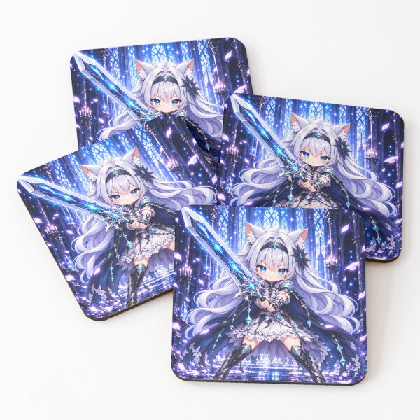 Item preview, Tiny Knight, Big Destiny – Chibi Fantasy Warrior designed and sold by Revyra Design .