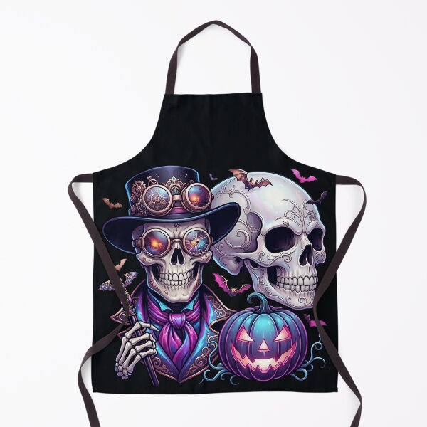 Item preview, Halloween Steampunk Skeleton Tophat Pumpkin Cane designed and sold by Voodoo Store Paranormal Collections.