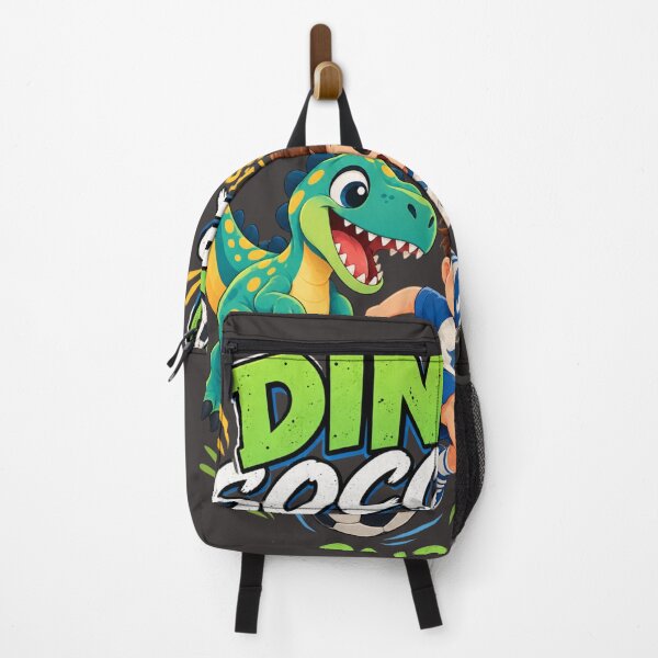 Item preview, Dino Soccer Buddies – Cute Dinosaur Soccer Kid Football Sports Cartoon designed and sold by HOUSE OF TIST.
