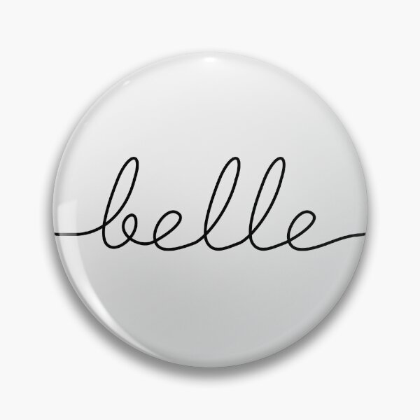 Item preview, Belle Continuous Line Name Lettering designed and sold by ___L__I__N__E___.