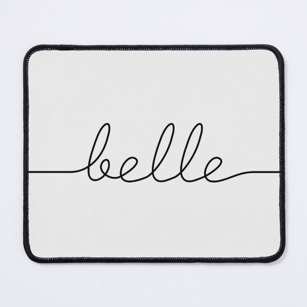 Item preview, Belle Continuous Line Name Lettering designed and sold by ___L__I__N__E___.