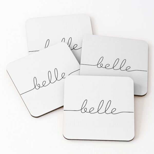 Item preview, Belle Continuous Line Name Lettering designed and sold by ___L__I__N__E___.
