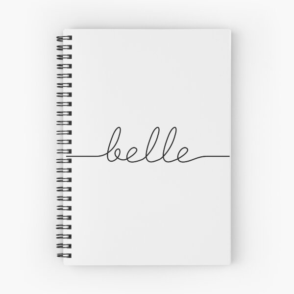 Item preview, Belle Continuous Line Name Lettering designed and sold by ___L__I__N__E___.
