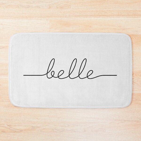 Item preview, Belle Continuous Line Name Lettering designed and sold by ___L__I__N__E___.