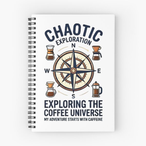 Item preview, Chaotic Exploration Coffee Universe Compass Design designed and sold by Pyt27.