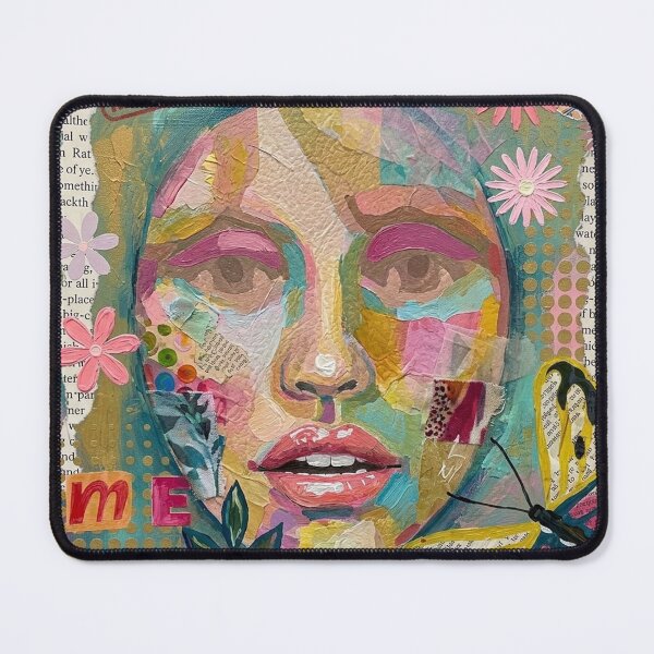 Item preview, Colourful face collage designed and sold by GasconyPassion.