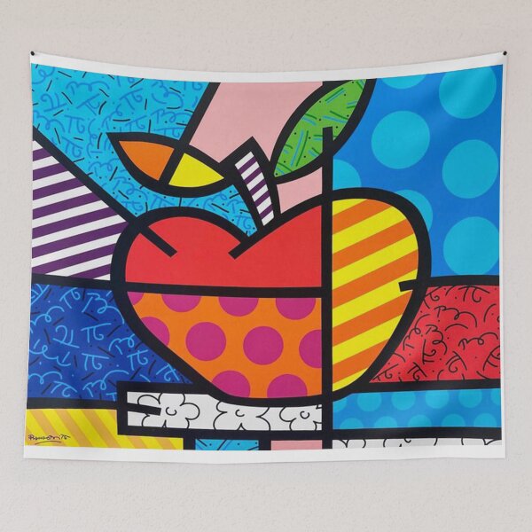 Item preview, Romero Britto - The Apple designed and sold by berpialession.