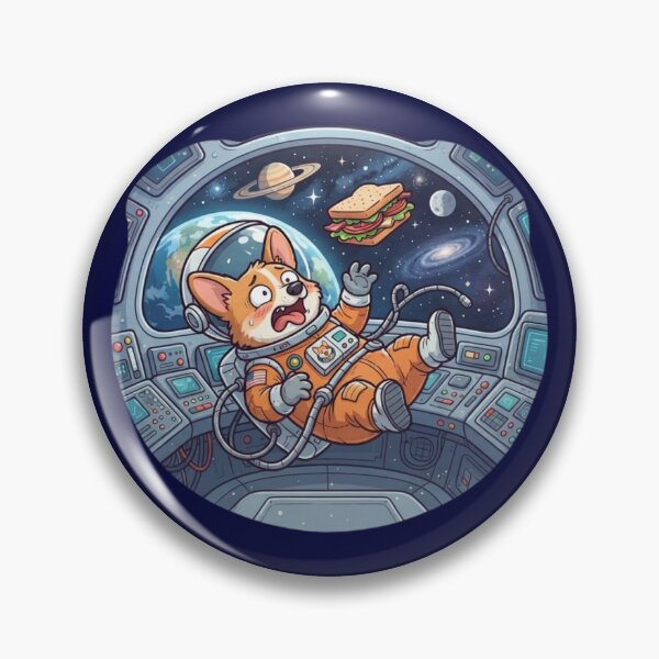 Item preview, Desperate astronaut dog designed and sold by BiaSMartins.