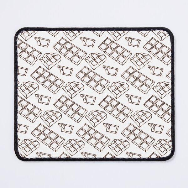 Item preview, Minimalist Chocolate Bar Seamless Pattern designed and sold by Panna Limon Store.