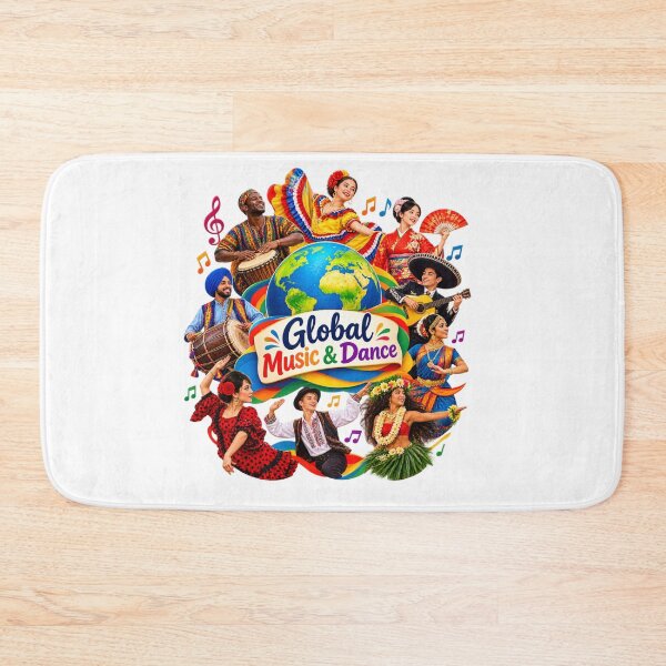 Item preview, Global Music And Dance Festival designed and sold by Design Sounds Studio.