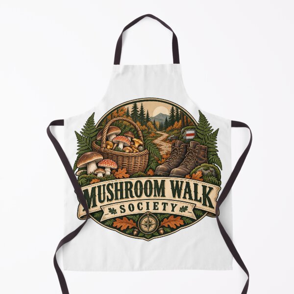 Item preview, Vintage Mushroom Walk Forest Society designed and sold by Thai Vibe Studio.
