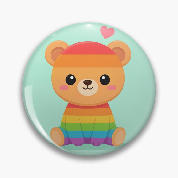 Item preview, Happy Rainbow Bear Sitting designed and sold by wersalamano87.
