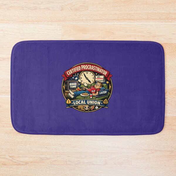 Item preview, Certified Procrastinator Local Union Funny Workplace Humorous Quote designed and sold by Kony83.