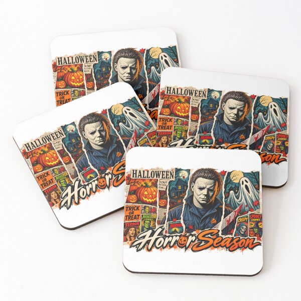 Item preview, Horror Season Michael Myers Torn Paper Collage Art    designed and sold by DesignArtist.ia.