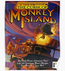 The Curse of Monkey Island Poster