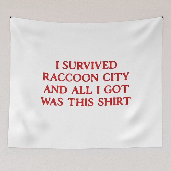 Item preview, I Survived Raccoon City Resident Evil designed and sold by Miniadecal.